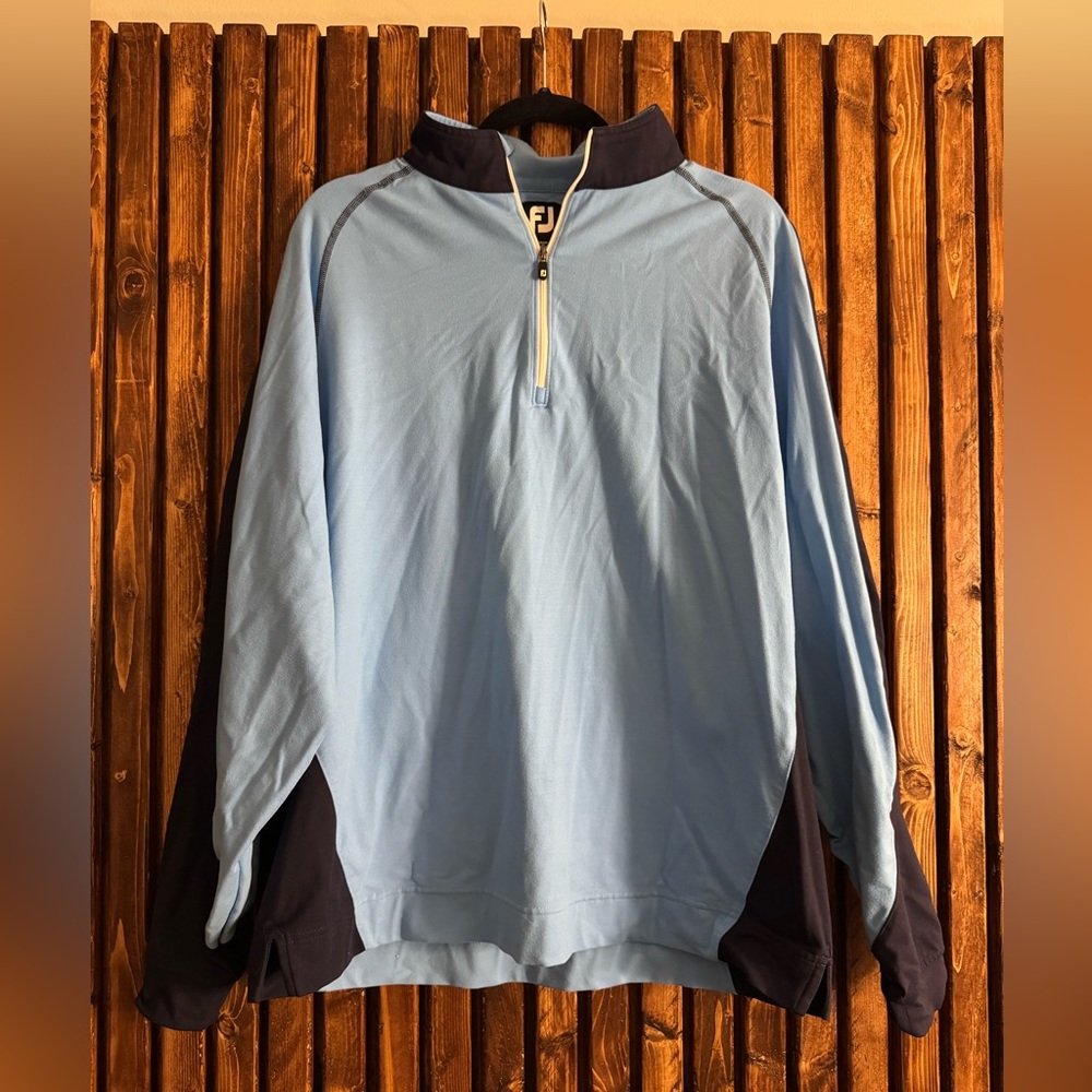 Footjoy quarter zip pullover